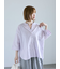 綿麻7分袖シャツ