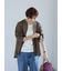 綿麻7分袖シャツ
