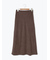 スウェード調バイアススカート《2025autumn catalog item》