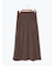 スウェード調バイアススカート《2025autumn catalog item》