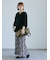 花柄クリンクルギャザースカート《2025autumn catalog item》