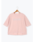 ピグメントグリッターロゴ7分袖Tシャツ