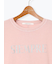 ピグメントグリッターロゴ7分袖Tシャツ