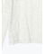 シフォン天竺クルーネック長袖トップス