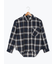 柄アソートネルチェックオーバーシャツ