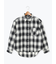 柄アソートネルチェックオーバーシャツ