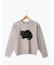 猫モチーフジャカードニット