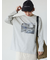 フォトプリントロングTシャツ