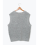 ラメ引き揃えニットベスト