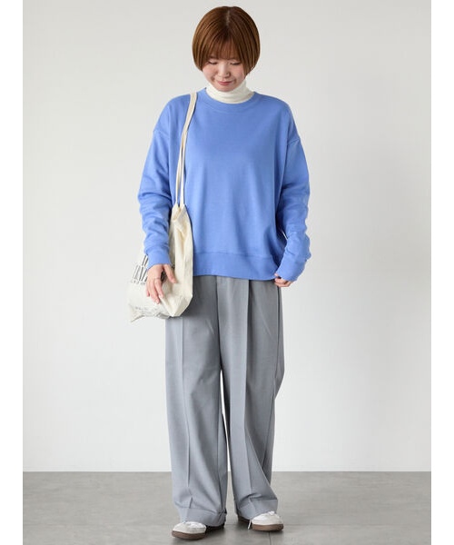 裾ダブルウエストタックパンツ｜ルノンキュールの通販｜&mall（アンド