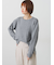 もちもちクルーネックニット