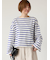 ビッグスリーブボーダーカットソー