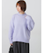 ウール混ふわふわハイネックニット