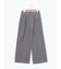 細コーデュロイタックワイドパンツ