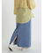 デニムロングスカート