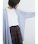 シアーロングカーディガン