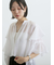 ボイルラッフルブラウス