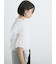 ボイルラッフルブラウス