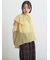 ボイルラッフルブラウス