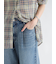 デニムタックパンツ