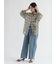 デニムタックパンツ