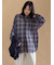 シアーチェックシャツ