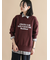 【Healthknit】ロゴクルーネックプルオーバー