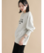 【Healthknit】ロゴクルーネックプルオーバー