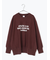 【Healthknit】ロゴクルーネックプルオーバー