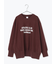 【Healthknit】ロゴクルーネックプルオーバー