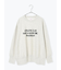【Healthknit】ロゴクルーネックプルオーバー