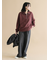 【Healthknit】ハーフジッププルオーバー