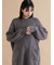 モヘヤライクニットチュニックワンピース
