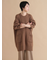 モヘヤライクニットチュニックワンピース
