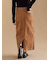 コーデュロイロングスカート