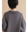 モヘヤライク衿付ニットプルオーバー