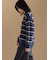 ボーダーブークレニットプルオーバー