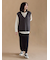 ケーブルニットベスト