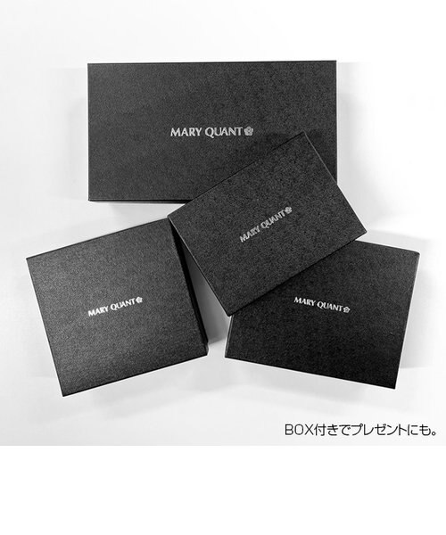 マリークワントシーリングデイジーレターミニウォレット(ブラック) 公式】MARY QUANT マリークヮント シーリングデイジーレターミニ