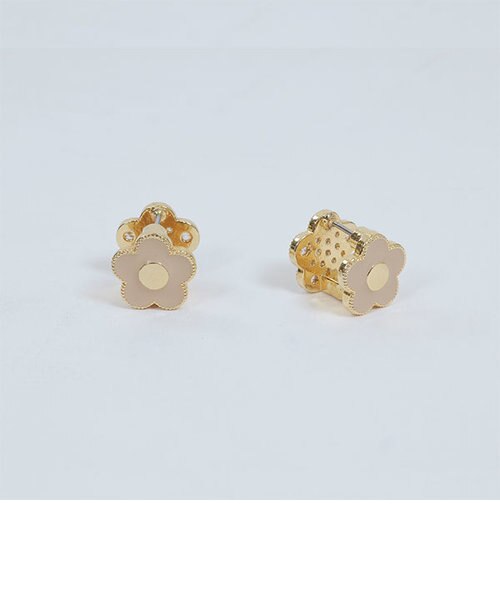 ペア⭐︎デイジーピアス TWIN C HOOPS(FREE SILVER): BONEE: MENS｜CONZ ONLINE STORE