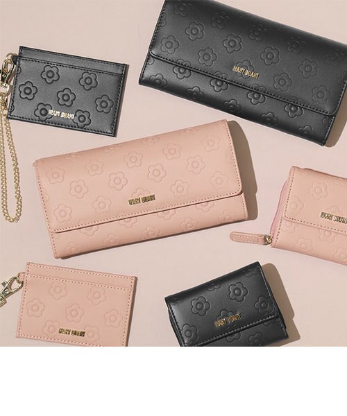 MARYQUANT/マリークヮント/デイジーアウトラインパターン2ミニウォレット マリークワント MARY QUANT デイジーアウトラインパターン2 ミニ