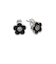 ワンカラーエポ×ビジュー ピアス