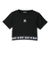 ロゴテープクロップド Tシャツ