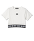 ロゴテープクロップド Tシャツ