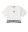 ロゴテープクロップド Tシャツ