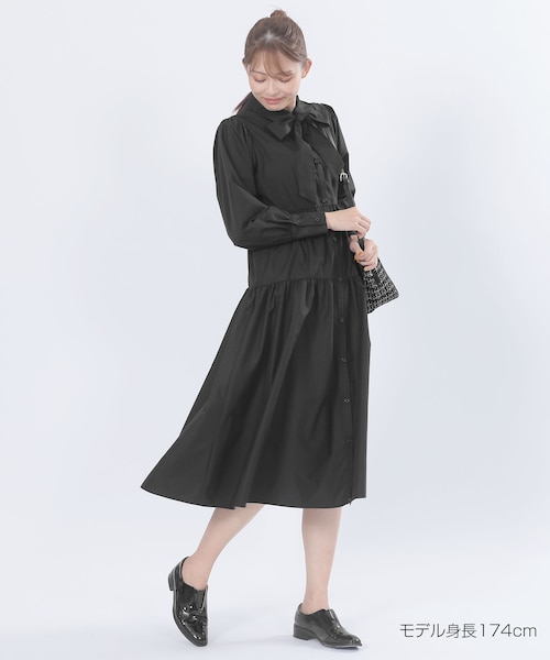 シャツリボン ワンピース｜マリークヮントの通販｜&mall（アンドモール