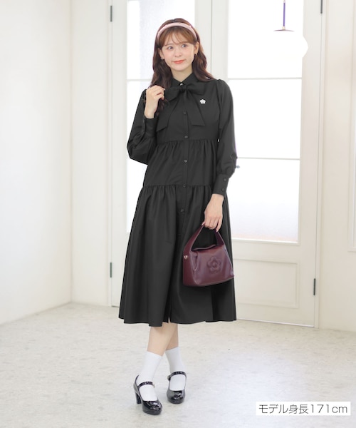 シャツリボン ワンピース｜マリークヮントの通販｜&mall（アンドモール