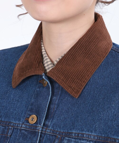 レトロロゴデニム ブルゾン｜マリークヮントの通販｜&mall（アンド