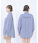 バックロゴシャツ ブラウス