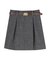 レトロロゴバックル ミニスカート